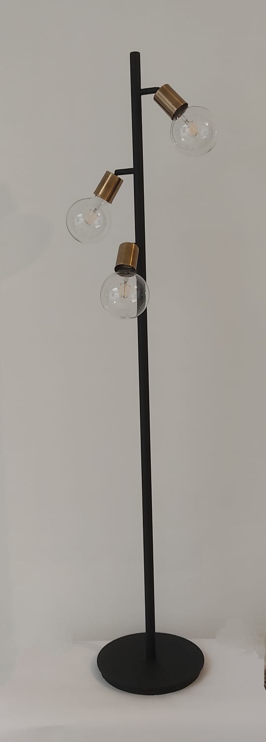 Lámpara de piso Detroit x3 luces