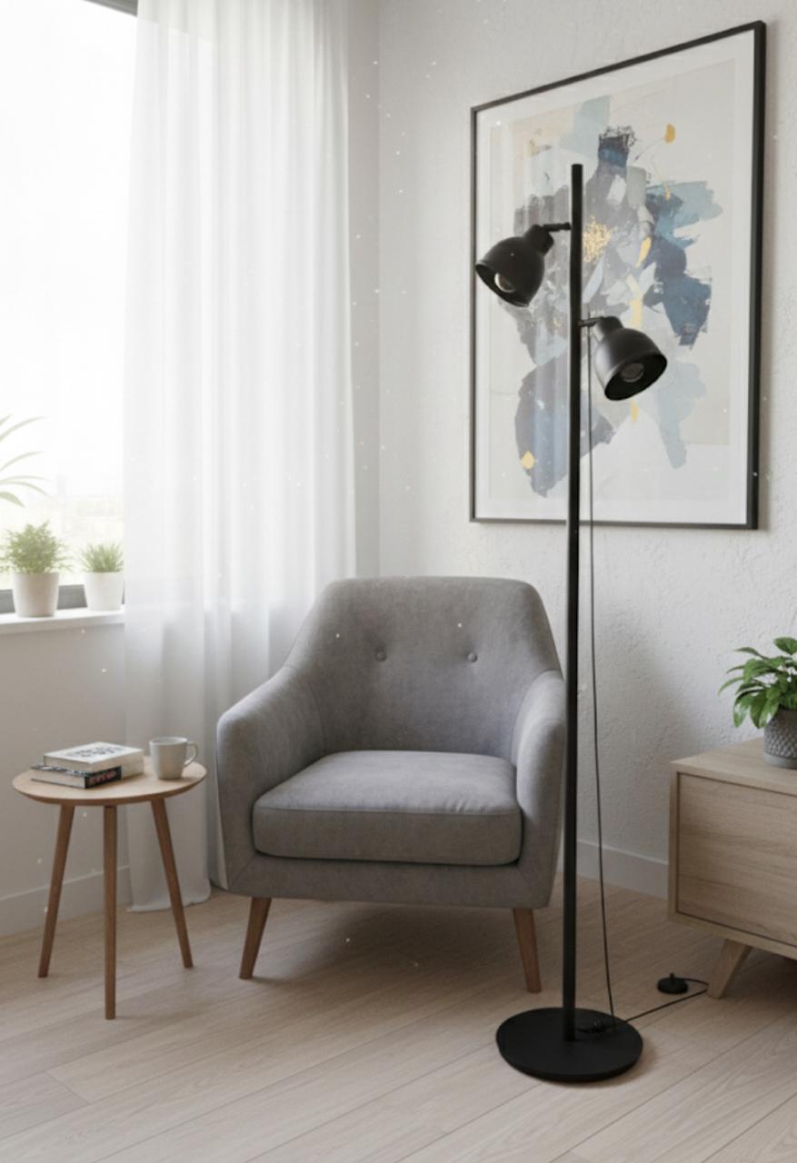 Lámpara de Piso Belén 2 Luces