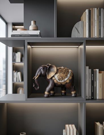 Figura Elefante parade cafe