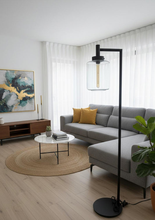 Lámpara de piso Delta