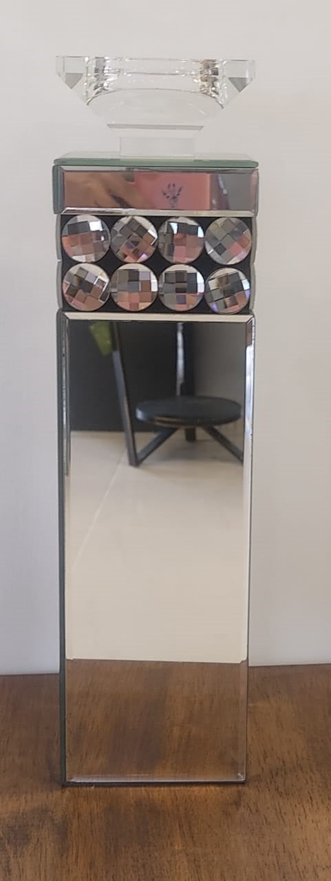 Candelabro espejo 2 lineas