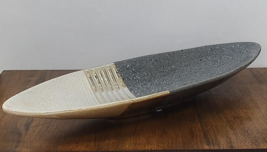 Centro de mesa Gris y plateado