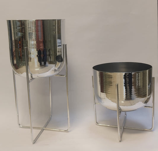 Porta Matero Plateado